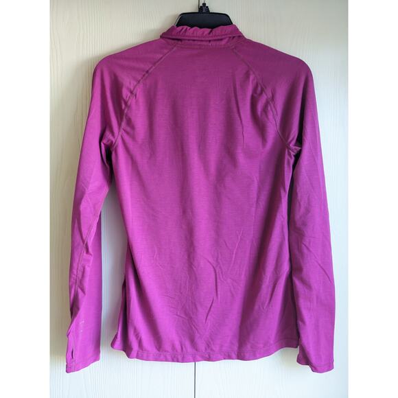 Paradox Merino Blend Women's Pink Long Sleeve 1/2 Zip Up Athletic Top Size S - Picture 2 of 6